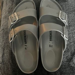 Grey plastic Birkenstock